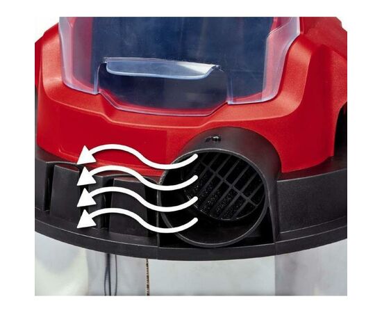 Пылесос строительный Einhell TC-VC 18/20 Li S - Solo (Без АКБ и ЗУ) (2347130), изображение 4