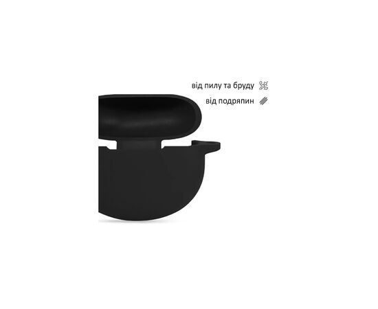 Чехол для наушников BeCover Silicon для Huawei Freebuds Pro Black (710179), изображение 3 Чехол для наушников BeCover Silicon для Huawei Freebuds Pro Black (710179), изображение 3
