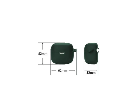 Чехол для наушников BeCover Silicon для JBL Tune Flex TWS Dark Green (710186), изображение 2 Чехол для наушников BeCover Silicon для JBL Tune Flex TWS Dark Green (710186), изображение 2