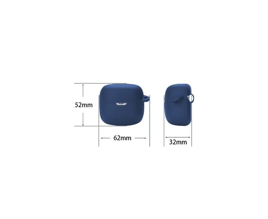 Чехол для наушников BeCover Silicon для JBL Tune Flex TWS Deep Blue (710185), изображение 2 Чехол для наушников BeCover Silicon для JBL Tune Flex TWS Deep Blue (710185), изображение 2