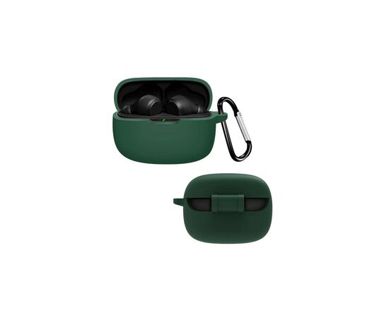 Чохол для навушників BeCover Silicon для JBL Wave Beam TWS Dark Green (710191)