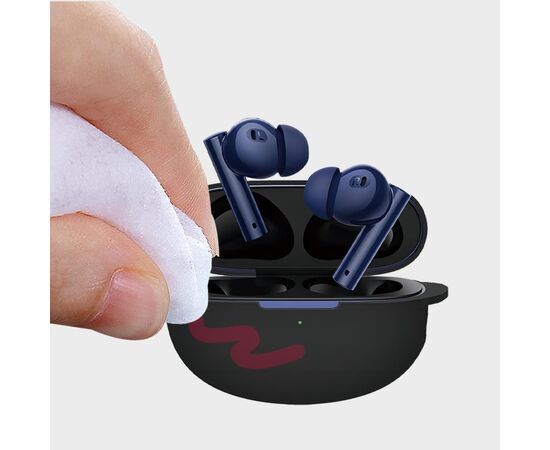 Чехол для наушников BeCover Silicon для Realme Buds Air 6 Pro Black (712018), изображение 3 Чехол для наушников BeCover Silicon для Realme Buds Air 6 Pro Black (712018), изображение 3