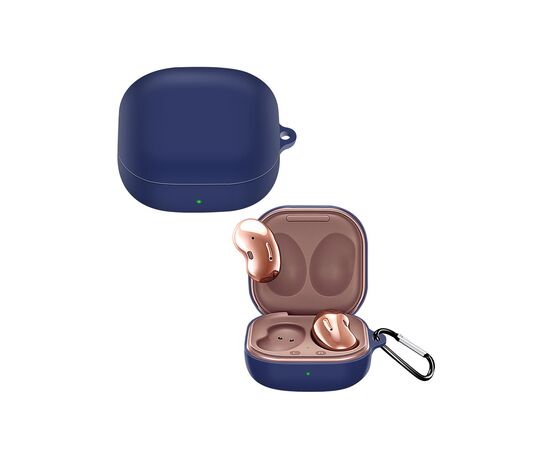 Чехол для наушников BeCover Silicon для Samsung Galaxy Buds FE SM-R400 Deep Blue (710091), изображение 2 Чехол для наушников BeCover Silicon для Samsung Galaxy Buds FE SM-R400 Deep Blue (710091), изображение 2