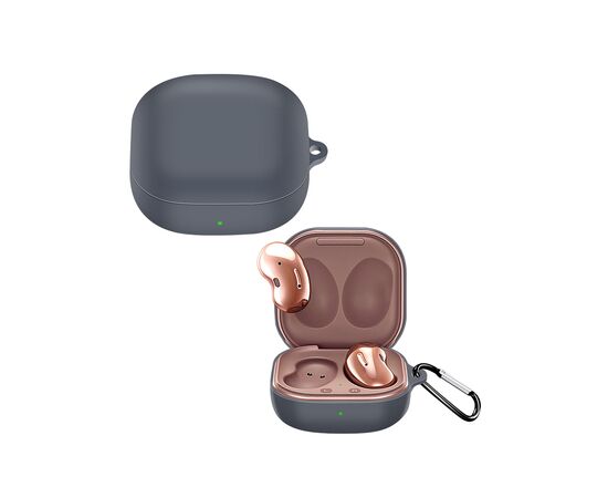 Чехол для наушников BeCover Silicon для Samsung Galaxy Buds FE SM-R400 Gray (710093), изображение 2