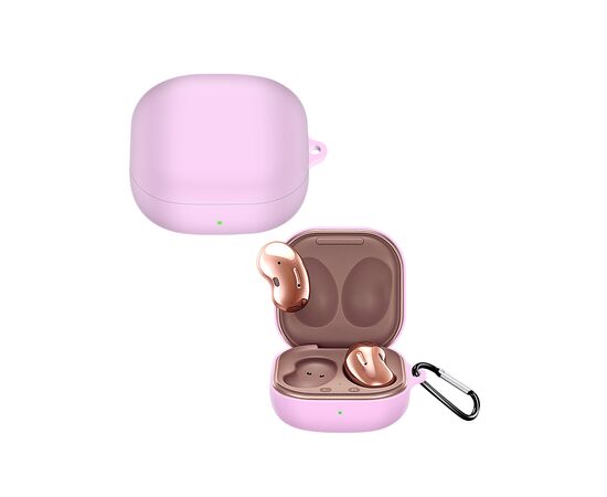 Чехол для наушников BeCover Silicon для Samsung Galaxy Buds FE SM-R400 Pink (710095), изображение 2 Чехол для наушников BeCover Silicon для Samsung Galaxy Buds FE SM-R400 Pink (710095), изображение 2