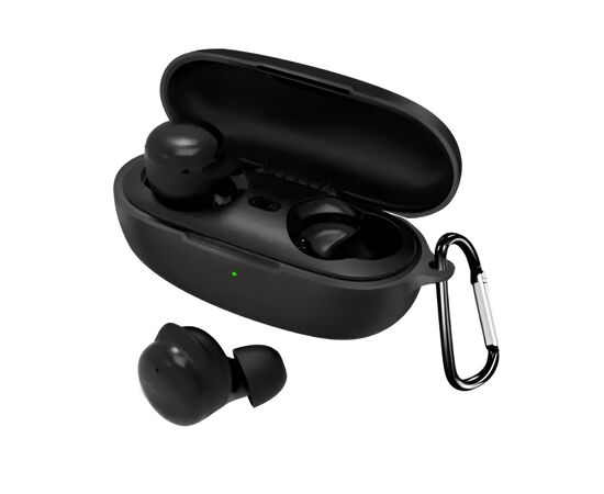 Чохол для навушників BeCover Silicon для QCY T17 Black (710175)