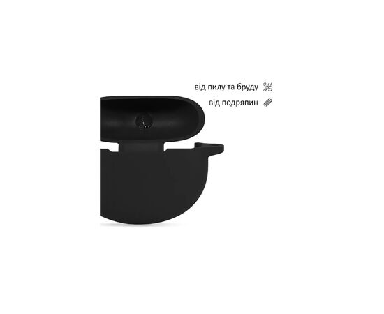 Чехол для наушников BeCover Silicon для Xiaomi Redmi Buds 4 Active Black (710176), изображение 3 Чехол для наушников BeCover Silicon для Xiaomi Redmi Buds 4 Active Black (710176), изображение 3
