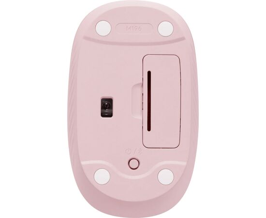 Мишка Logitech M196 Bluetooth Rose (910-007461), зображення 5 Мишка Logitech M196 Bluetooth Rose (910-007461), зображення 5
