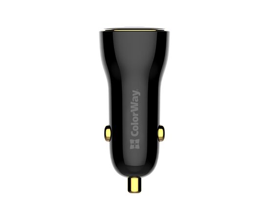Зарядное устройство ColorWay PowerDelivery PPS USB (USB-A + USB-C) (60W) Black (CW-CHA046PD-BK), изображение 6 Зарядное устройство ColorWay PowerDelivery PPS USB (USB-A + USB-C) (60W) Black (CW-CHA046PD-BK), изображение 6