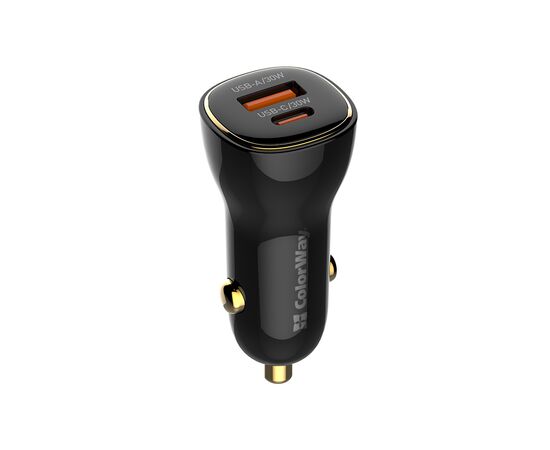 Зарядное устройство ColorWay PowerDelivery PPS USB (USB-A + USB-C) (60W) Black (CW-CHA046PD-BK), изображение 7 Зарядное устройство ColorWay PowerDelivery PPS USB (USB-A + USB-C) (60W) Black (CW-CHA046PD-BK), изображение 7