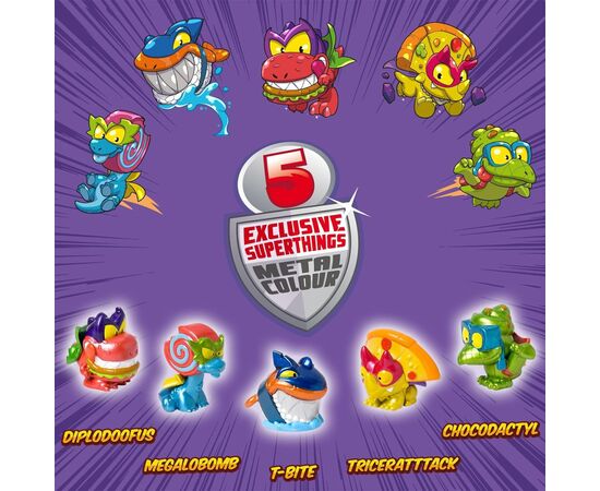 Игровой набор SuperThings S – Дино Разрушители (PSTSD48TIN60), изображение 5 Игровой набор SuperThings S – Дино Разрушители (PSTSD48TIN60), изображение 5