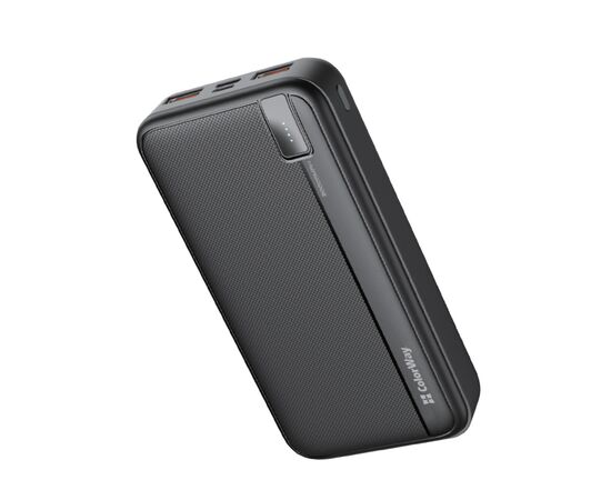 Батарея универсальная ColorWay 20 000 mAh PD/22.5W, QC/3.0, black (CW-PB200LPA4BK-PD), изображение 3 Батарея универсальная ColorWay 20 000 mAh PD/22.5W, QC/3.0, black (CW-PB200LPA4BK-PD), изображение 3