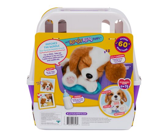 Интерактивная игрушка Moose ittle Live Pets Ласковый щенок (26548), изображение 7 Интерактивная игрушка Moose ittle Live Pets Ласковый щенок (26548), изображение 7