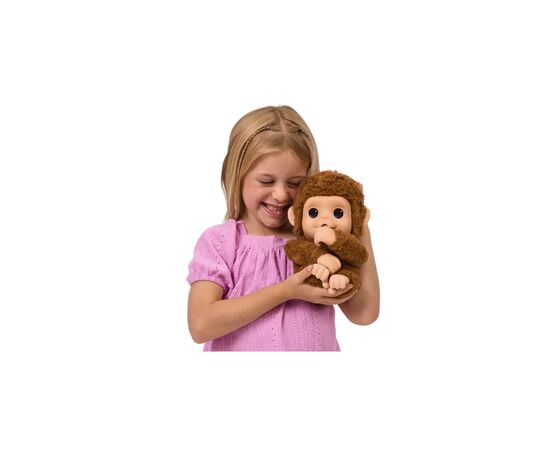 Интерактивная игрушка Moose Little Live Pets Маленькая обезьянка (26558), изображение 6 Интерактивная игрушка Moose Little Live Pets Маленькая обезьянка (26558), изображение 6