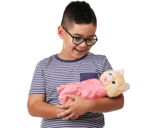 Интерактивная игрушка Moose Little Live Pets Котенок-обнимашка Джинджер (26492), изображение 4 Интерактивная игрушка Moose Little Live Pets Котенок-обнимашка Джинджер (26492), изображение 4