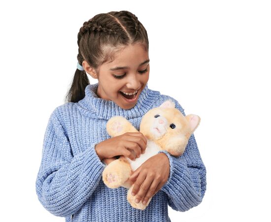 Интерактивная игрушка Moose Little Live Pets Котенок-обнимашка Джинджер (26492), изображение 6 Интерактивная игрушка Moose Little Live Pets Котенок-обнимашка Джинджер (26492), изображение 6