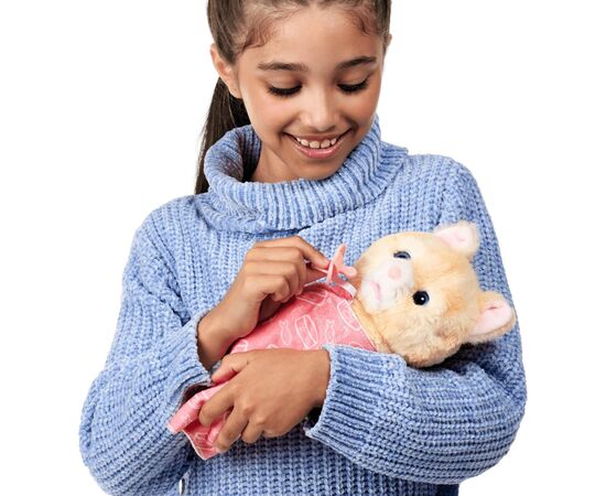 Интерактивная игрушка Moose Little Live Pets Котенок-обнимашка Джинджер (26492), изображение 7 Интерактивная игрушка Moose Little Live Pets Котенок-обнимашка Джинджер (26492), изображение 7