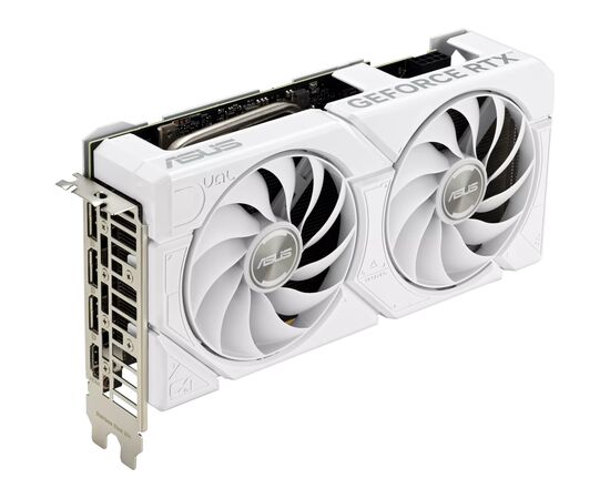 Видеокарта ASUS GeForce RTX4060 8Gb DUAL OC WHITE EVO (DUAL-RTX4060-O8G-EVO-WHITE), изображение 6 Видеокарта ASUS GeForce RTX4060 8Gb DUAL OC WHITE EVO (DUAL-RTX4060-O8G-EVO-WHITE), изображение 6