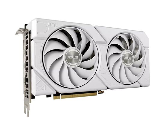 Видеокарта ASUS GeForce RTX4060 8Gb DUAL OC WHITE EVO (DUAL-RTX4060-O8G-EVO-WHITE), изображение 8 Видеокарта ASUS GeForce RTX4060 8Gb DUAL OC WHITE EVO (DUAL-RTX4060-O8G-EVO-WHITE), изображение 8