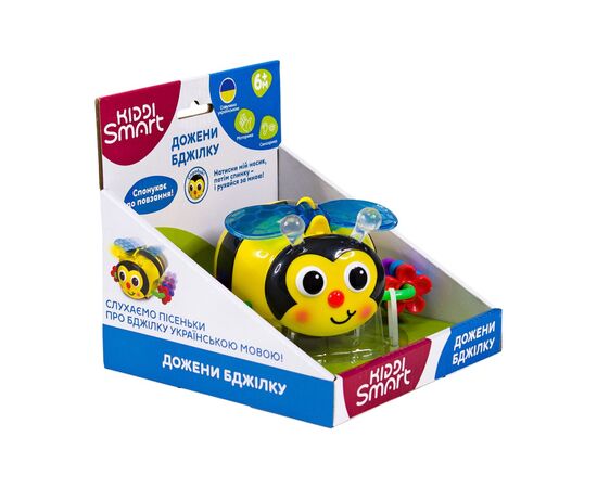 Развивающая игрушка Kiddi Smart Догони Пчелку (свет, звук) (557822-43), изображение 9 Развивающая игрушка Kiddi Smart Догони Пчелку (свет, звук) (557822-43), изображение 9