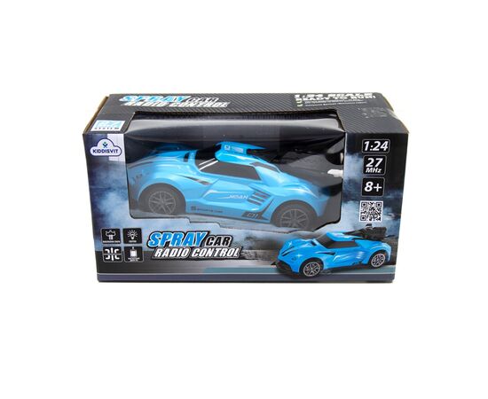 Радиоуправляемая игрушка Sulong Toys Spray Car - Sport (голубой, 1:24, свет, функция туман) (SL-354RHBL), изображение 3