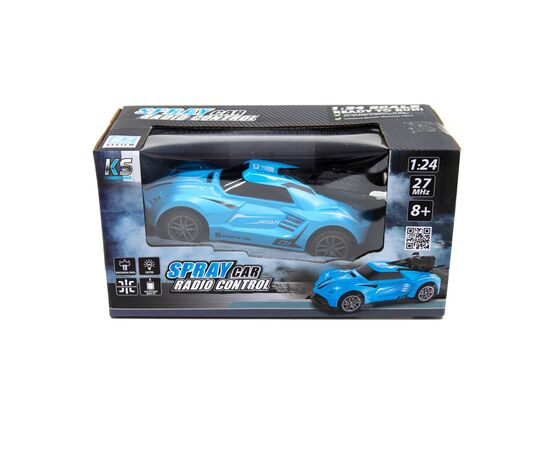 Радиоуправляемая игрушка Sulong Toys Spray Car - Sport (голубой, 1:24, свет, функция туман) (SL-354RHBL), изображение 4
