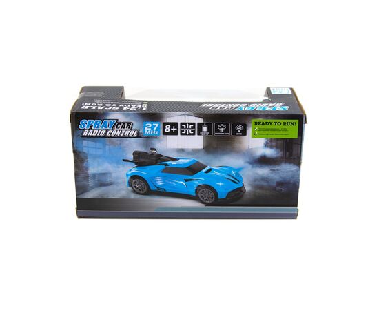 Радиоуправляемая игрушка Sulong Toys Spray Car - Sport (голубой, 1:24, свет, функция туман) (SL-354RHBL), изображение 6
