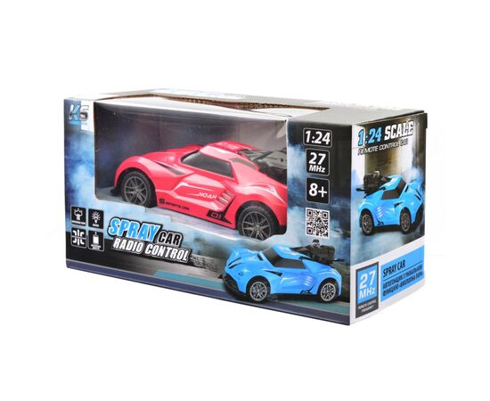 Радиоуправляемая игрушка Sulong Toys Spray Car - Sport (розовый, 1:24, свет, функция туман) (SL-354RHP), изображение 5