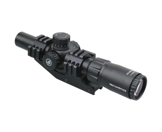 Оптический прицел Vector Optics Mustang 1-4x24 (30 мм) illum. FFP (SCFF-36), изображение 2 Оптический прицел Vector Optics Mustang 1-4x24 (30 мм) illum. FFP (SCFF-36), изображение 2