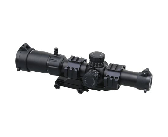 Оптический прицел Vector Optics Mustang 1-4x24 (30 мм) illum. FFP (SCFF-36), изображение 3 Оптический прицел Vector Optics Mustang 1-4x24 (30 мм) illum. FFP (SCFF-36), изображение 3