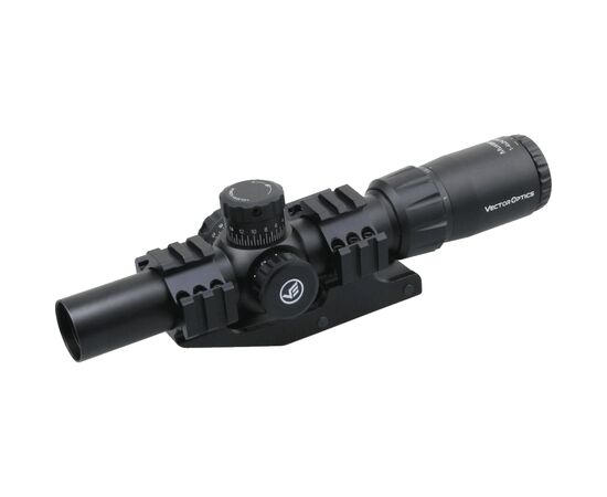 Оптический прицел Vector Optics Mustang 1-4x24 (30 мм) illum. FFP (SCFF-36), изображение 4 Оптический прицел Vector Optics Mustang 1-4x24 (30 мм) illum. FFP (SCFF-36), изображение 4