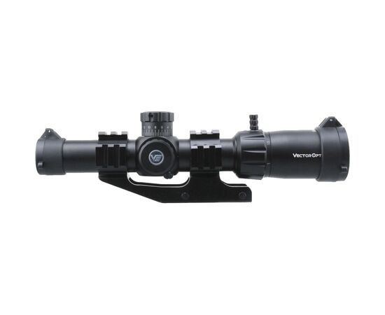 Оптический прицел Vector Optics Mustang 1-4x24 (30 мм) illum. FFP (SCFF-36), изображение 6 Оптический прицел Vector Optics Mustang 1-4x24 (30 мм) illum. FFP (SCFF-36), изображение 6