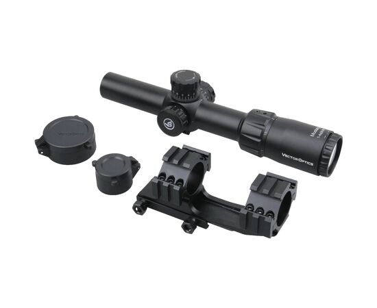 Оптический прицел Vector Optics Mustang 1-4x24 (30 мм) illum. FFP (SCFF-36), изображение 7 Оптический прицел Vector Optics Mustang 1-4x24 (30 мм) illum. FFP (SCFF-36), изображение 7