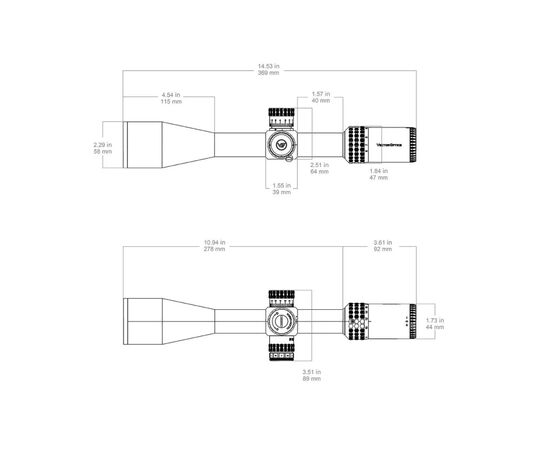 Оптический прицел Vector Optics Sentinel 6-24x50 (30 мм) illum. FFP (SCFF-57), изображение 8 Оптический прицел Vector Optics Sentinel 6-24x50 (30 мм) illum. FFP (SCFF-57), изображение 8