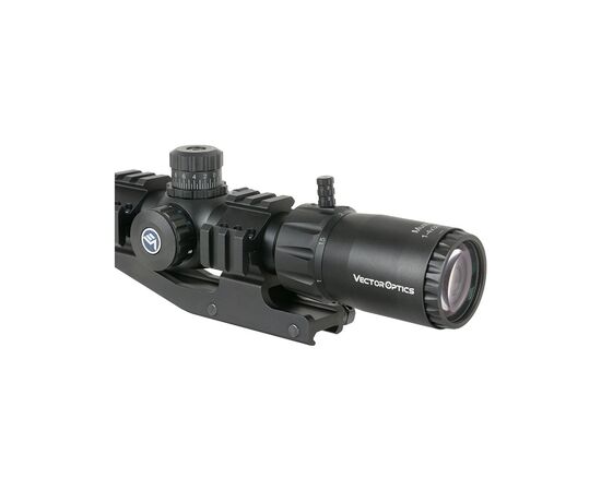 Оптический прицел Vector Optics Mustang GenII 1-4X30 (30 мм) Illum. SFP (SCOC-29), изображение 5 Оптический прицел Vector Optics Mustang GenII 1-4X30 (30 мм) Illum. SFP (SCOC-29), изображение 5