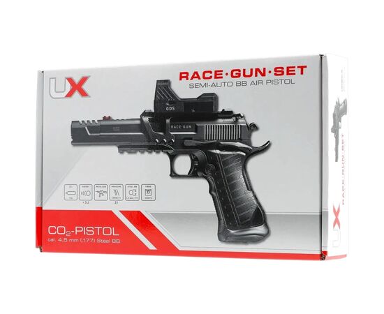 Пневматичний пістолет Umarex UX RaceGun Kit (5.8161-1), зображення 5 Пневматичний пістолет Umarex UX RaceGun Kit (5.8161-1), зображення 5