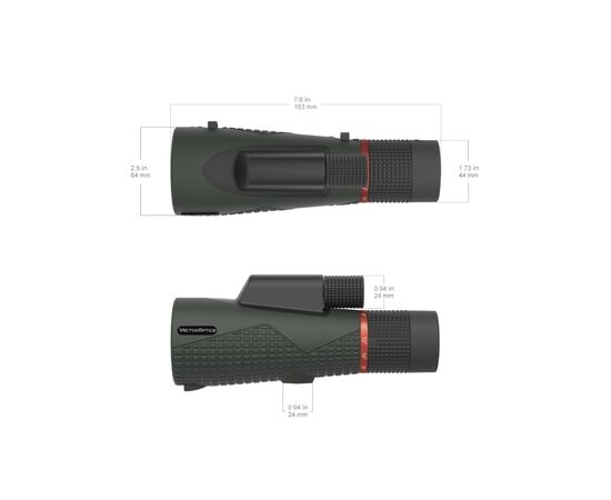 Монокуляр Vector Optics Forester 8-16X56 ED (SCMO-04), изображение 10 Монокуляр Vector Optics Forester 8-16X56 ED (SCMO-04), изображение 10