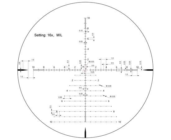 Оптический прицел Vector Optics Taurus 4-32x56 (34mm) illum. SFP ED (SCOL-56), изображение 12 Оптический прицел Vector Optics Taurus 4-32x56 (34mm) illum. SFP ED (SCOL-56), изображение 12