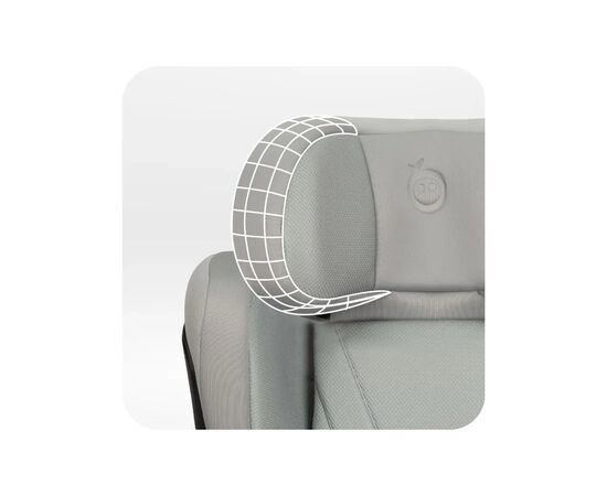 Автокресло MoMi MEI gray 100-150 см (FOSA00027), изображение 2