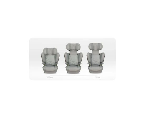 Автокресло MoMi MEI gray 100-150 см (FOSA00027), изображение 3