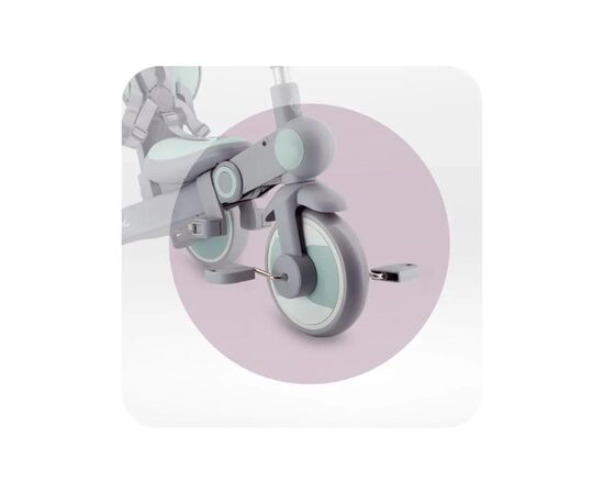 Детский велосипед MoMi Solivia green 4 в 1 (ROTR00018), изображение 5