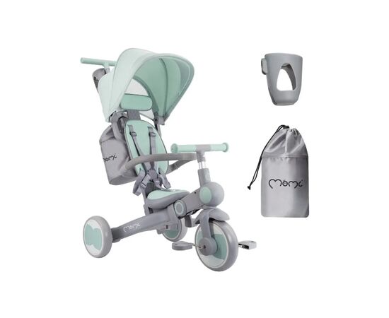 Дитячий велосипед MoMi Solivia green 4 в 1 (ROTR00018)