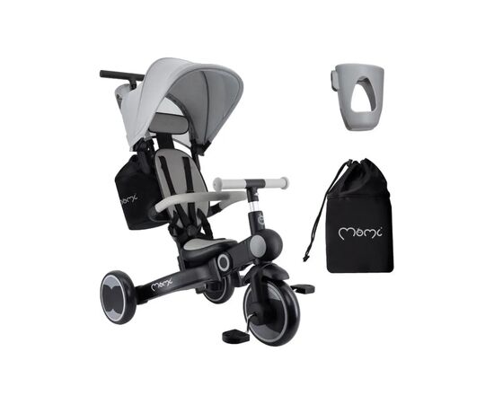 Детский велосипед MoMi Solivia grey 4 в 1 (ROTR00017)