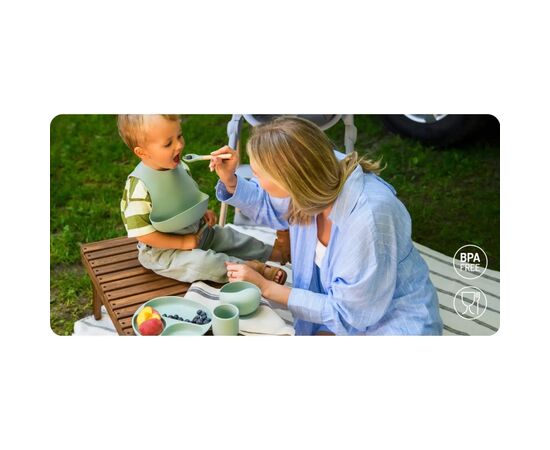 Набор детской посуды MoMi AMI grey (AKCE00044), изображение 6 Набор детской посуды MoMi AMI grey (AKCE00044), изображение 6