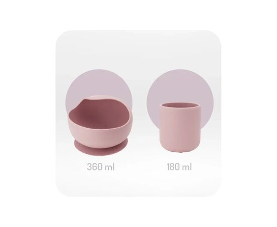 Набор детской посуды MoMi AMI pink (AKCE00043), изображение 3 Набор детской посуды MoMi AMI pink (AKCE00043), изображение 3