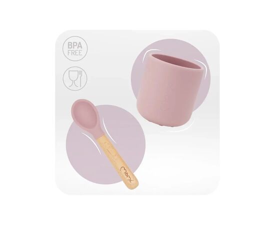 Набор детской посуды MoMi AMI pink (AKCE00043), изображение 4 Набор детской посуды MoMi AMI pink (AKCE00043), изображение 4