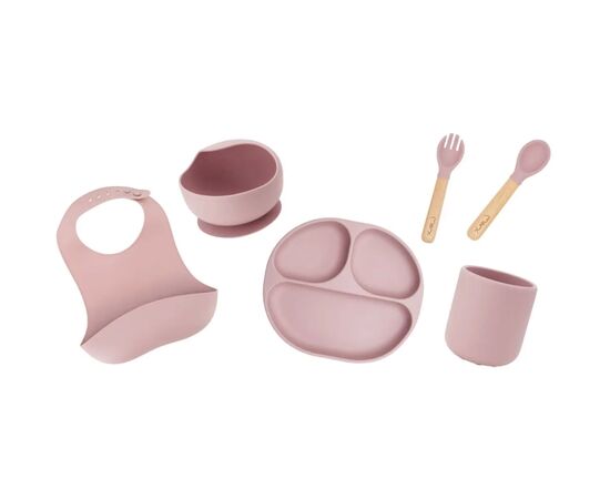 Набор детской посуды MoMi AMI pink (AKCE00043)