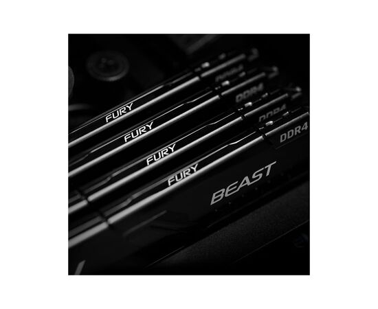 Модуль памяти для компьютера DDR4 128GB (4x32GB) 3200 MHz Fury Beast Black Kingston Fury (ex.HyperX) (KF432C16BBK4/128), изображение 4 Модуль памяти для компьютера DDR4 128GB (4x32GB) 3200 MHz Fury Beast Black Kingston Fury (ex.HyperX) (KF432C16BBK4/128), изображение 4