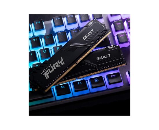 Модуль памяти для компьютера DDR4 128GB (4x32GB) 3200 MHz Fury Beast Black Kingston Fury (ex.HyperX) (KF432C16BBK4/128), изображение 5 Модуль памяти для компьютера DDR4 128GB (4x32GB) 3200 MHz Fury Beast Black Kingston Fury (ex.HyperX) (KF432C16BBK4/128), изображение 5