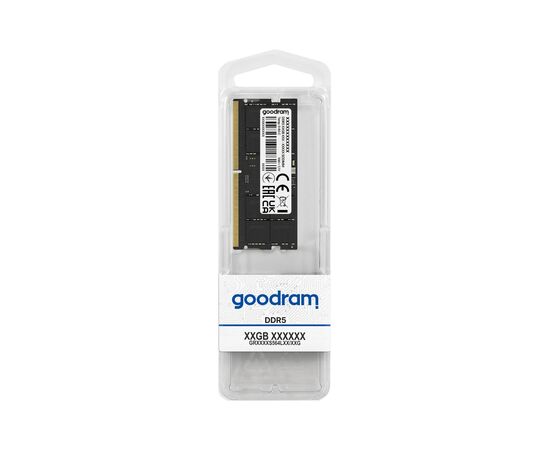 Модуль памяти для ноутбука SoDIMM DDR5 48GB 5600 MHz Goodram (GR5600S564L46/48G), изображение 4 Модуль памяти для ноутбука SoDIMM DDR5 48GB 5600 MHz Goodram (GR5600S564L46/48G), изображение 4